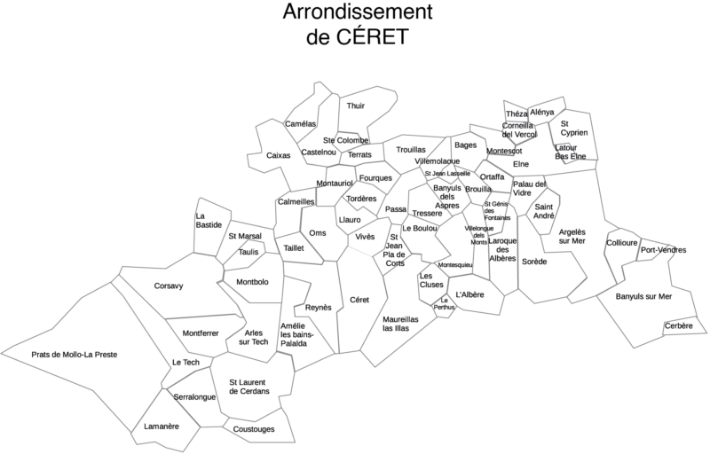 Arrondissement de Céret AMF66